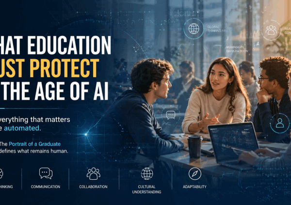 What Education Must Protect in the Age of IA